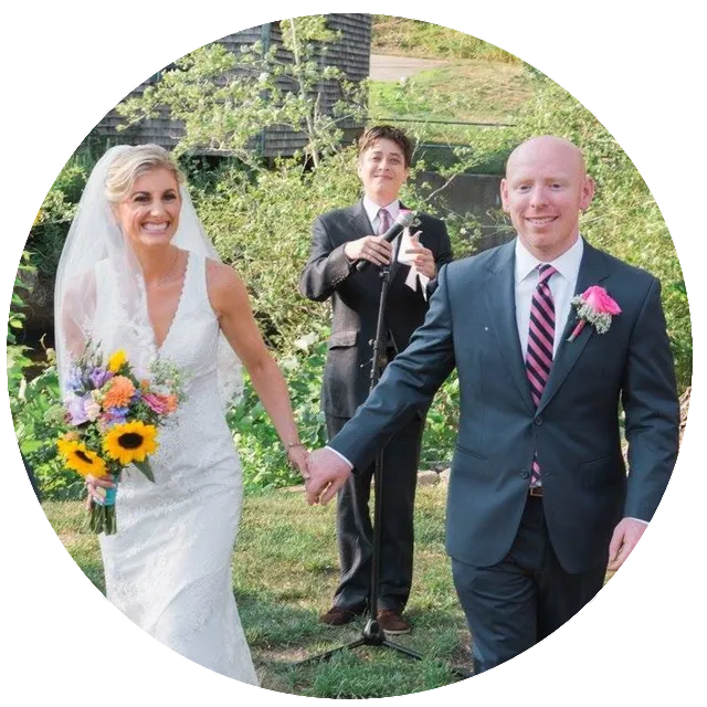 Laura and John